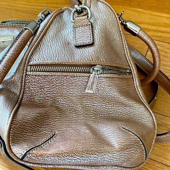 Rebecca minkoff Cupid leather satchel - gold silver metallic - Picture 7 of 11